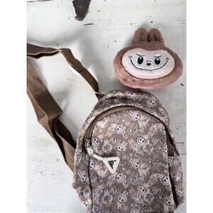 Labubu | Bags | Black And Gray Womens Backpack | Poshmark display picture 2